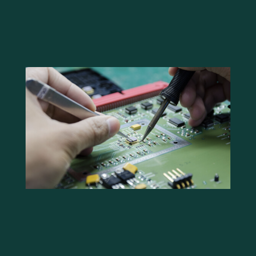 Fine Pitch ICs + Through-hole Components
